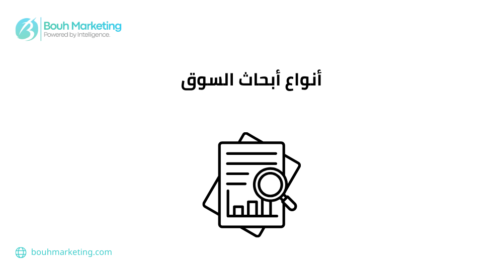 أنواع أبحاث السوق